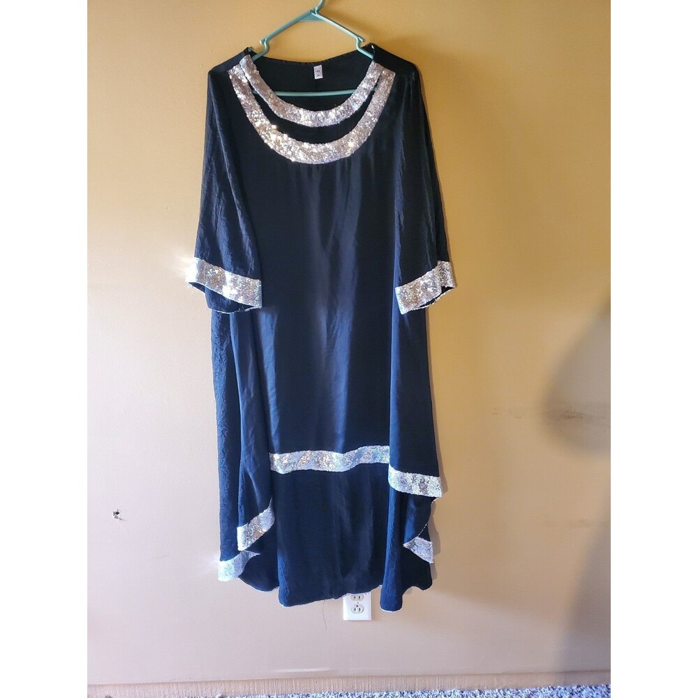 Dress High-low black sequence